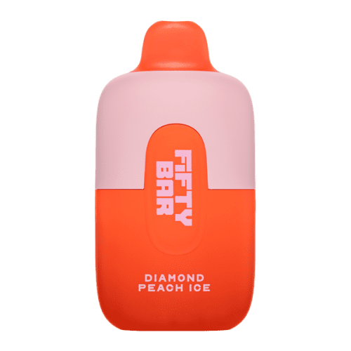 Diamond Peach Ice Fifty Bar Vape