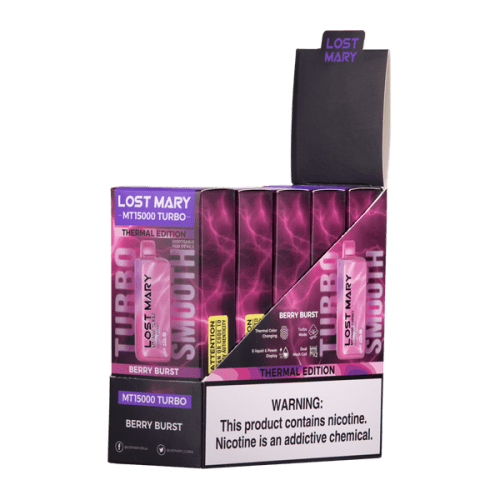 Berry Burst Lost Mary Mt15000 Turbo Disposable 5 Pack