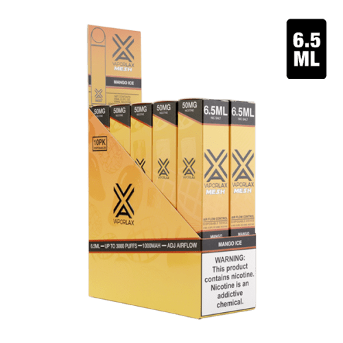 Mango Ice VaporLax Mesh Disposable Vapes