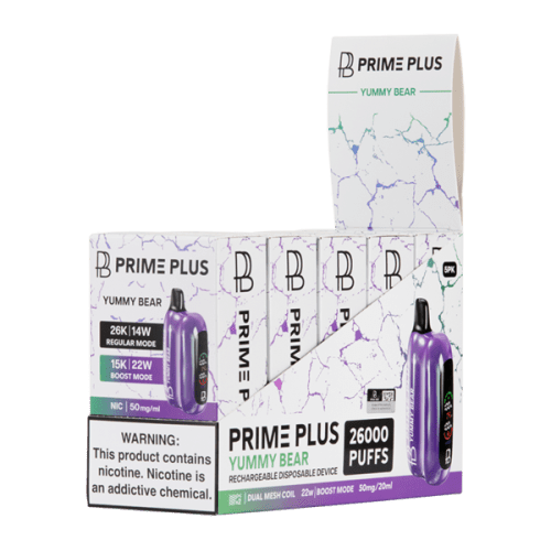 Yummy Bear PRIME PLUS 26000 5 Pack