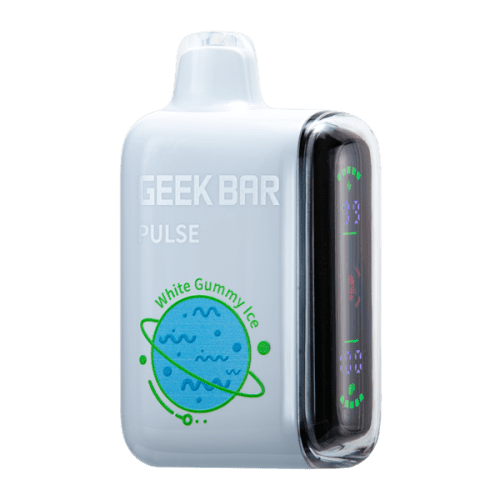 White Gummy Ice Geek Bar Pulse Vape